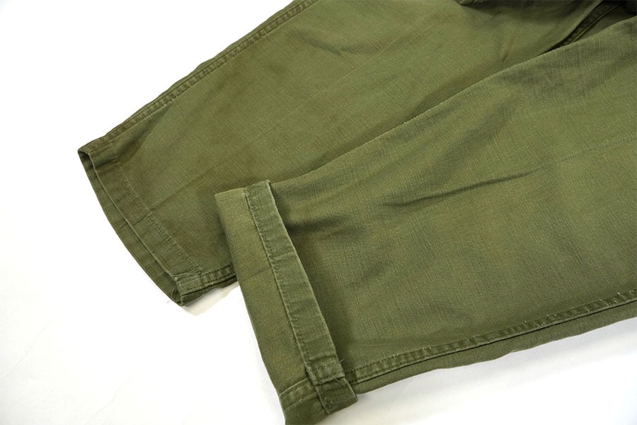 US ARMY 60s 前期 ベイカーパンツ ボタンフライ 60's～ U.S.ARMY ベイカーパンツ ボタンフライ 表記(30x31