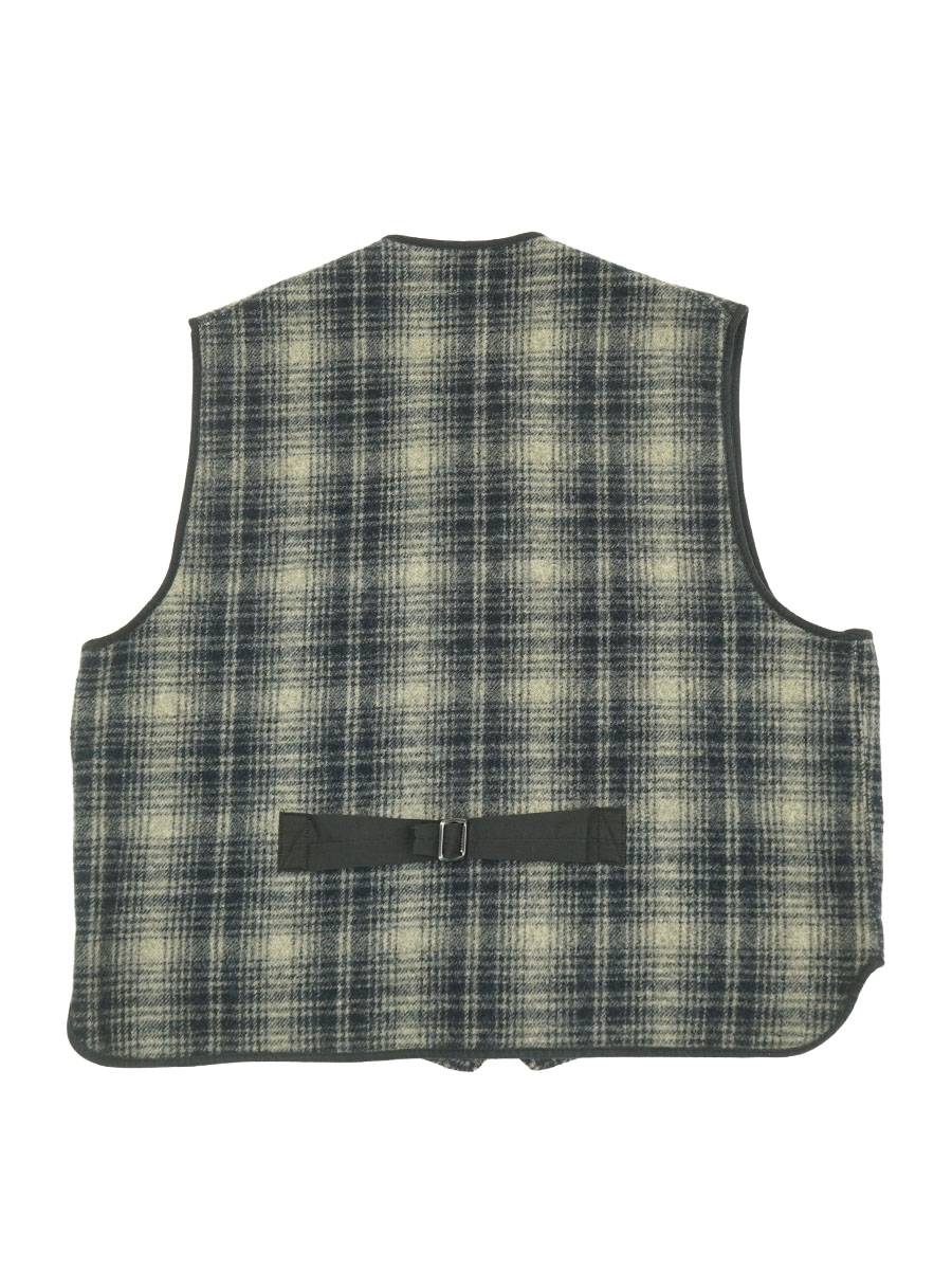 80's L.L.Bean チェック柄 ウールベスト 表記(XL) USA製 | WEB SPECIAL