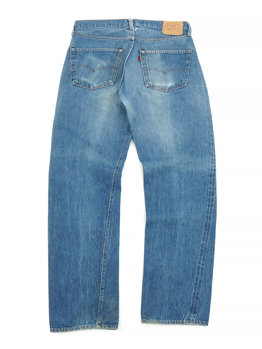 80's LEVI'S 501 赤耳 デニムパンツ 美ブルー 表記(W36 L36) Rマーク