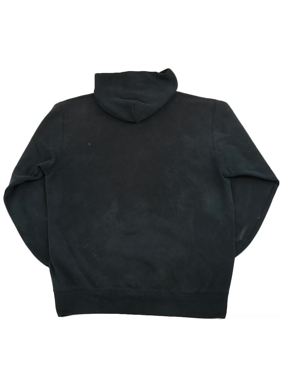 90's チャンピオン スクリプトロゴ スウェットパーカ 黒 表記(XL) USA