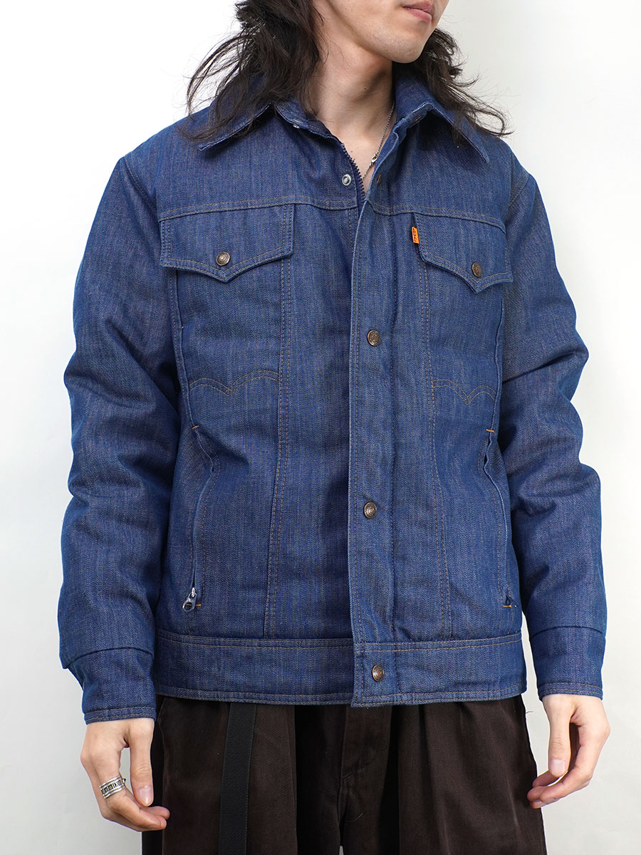 70's ヴィンテージ ski Levi’s デニムダウンJKT 70's SKI LEVI'S デニム×裏ナイロン ダウンJKT 表記(L) | SOLD OUT