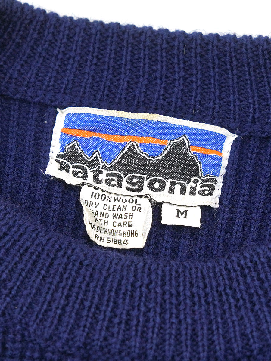 パタゴニア 100%ウール セーター L 香港製 ヴィンテージ パタゴニア 100%ウール セーター L 香港製 ヴィンテージ
