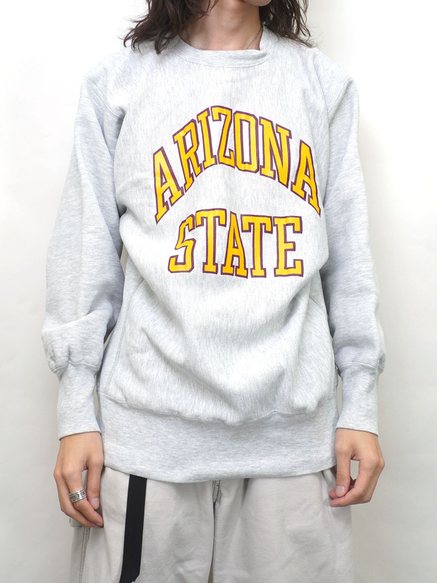 90's 刺繍タグ チャンピオンRW ''ARIZONA STATE'' 表記(XL) USA