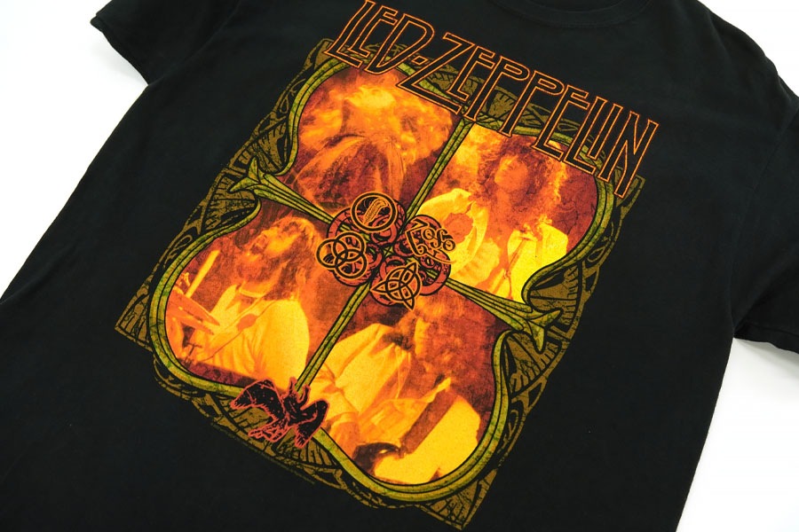 00'S HANES ''LED ZEPPELIN'' PHOTO T SHIRT (SIZE. LARGE) | NEW ITEM
