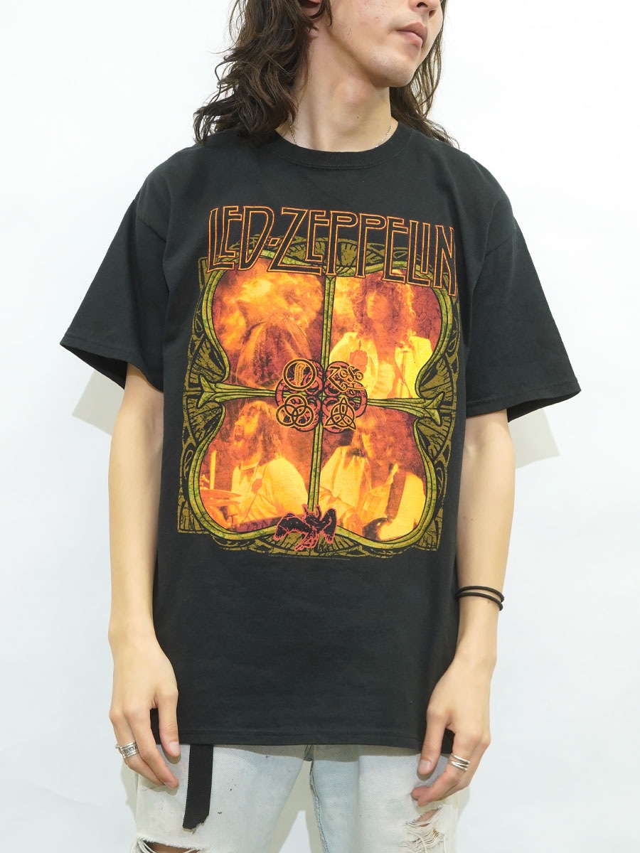 00'S HANES ''LED ZEPPELIN'' PHOTO T SHIRT (SIZE. LARGE) | すべての