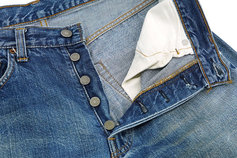 60's LEVI'S 501 BIG-E デニムパンツ ヒゲ 良色落ち 表記(W33 L29位)