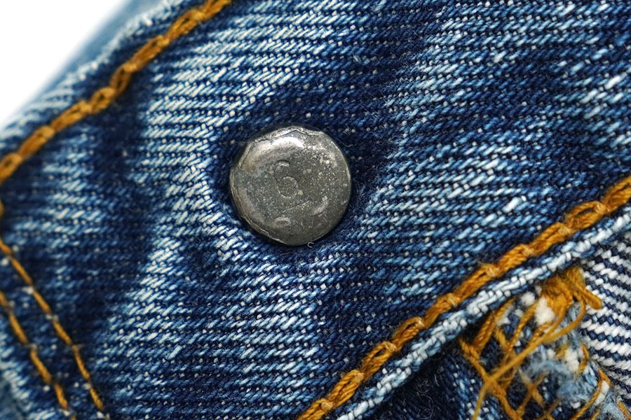 60's LEVI'S 501 BIG-E デニムパンツ ヒゲ 良色落ち 表記(W33 L29位)