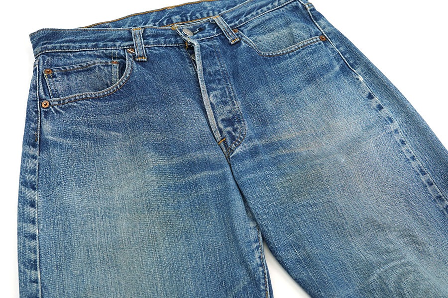 60's LEVI'S 501 BIG-E デニムパンツ ヒゲ 良色落ち 表記(W33 L29位