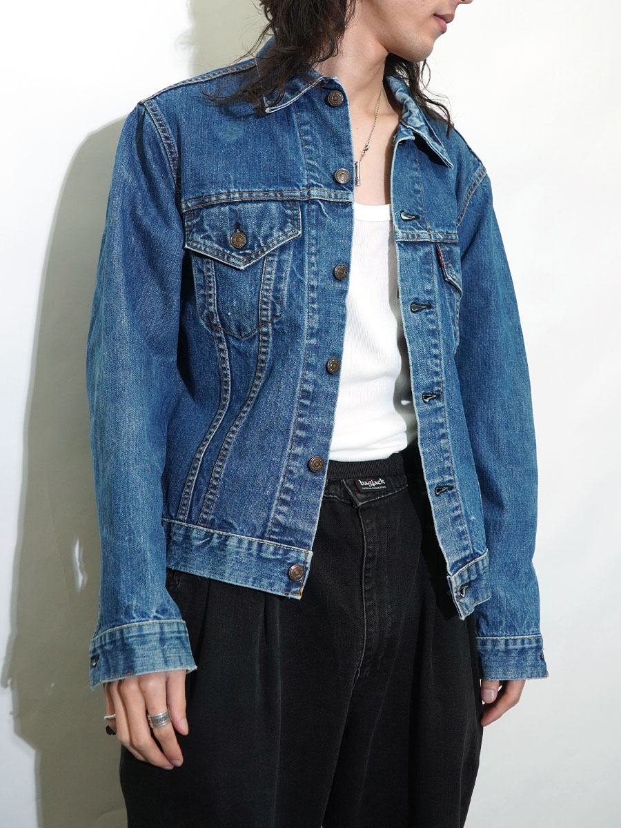 60's Levi's 70505 BIG-E デニムジャケット 良雰囲気 実寸(40位