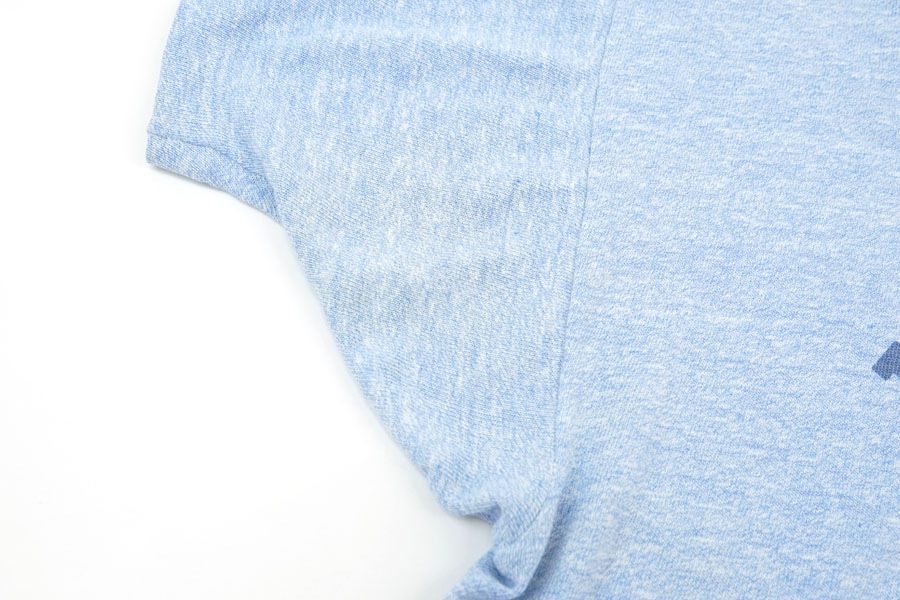 70'S CHAMPION ''WISCONSIN'' WATER PRINT T SHIRT (SIZE.X LARGE)