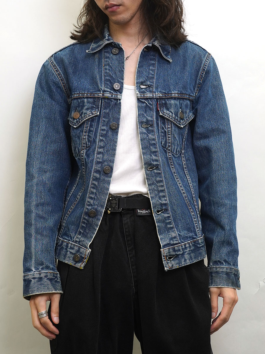 60's Levi's 70505 BIG-E デニムジャケット 良色落ち 実寸(38位