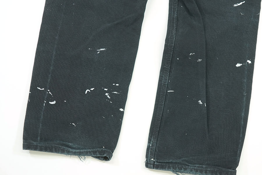 CARHARTT PAINT！ DOUBLE KNEE DUCK PAINTER PANTS BLACK (SIZE.W32 L30) MADE IN USA
