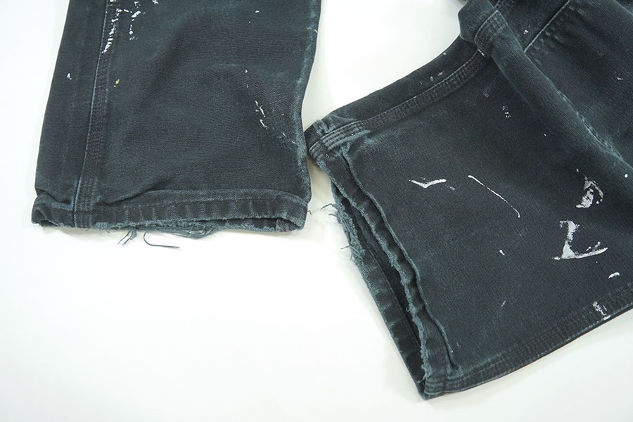 CARHARTT PAINT！ DOUBLE KNEE DUCK PAINTER PANTS BLACK (SIZE.W32 L30) MADE IN USA
