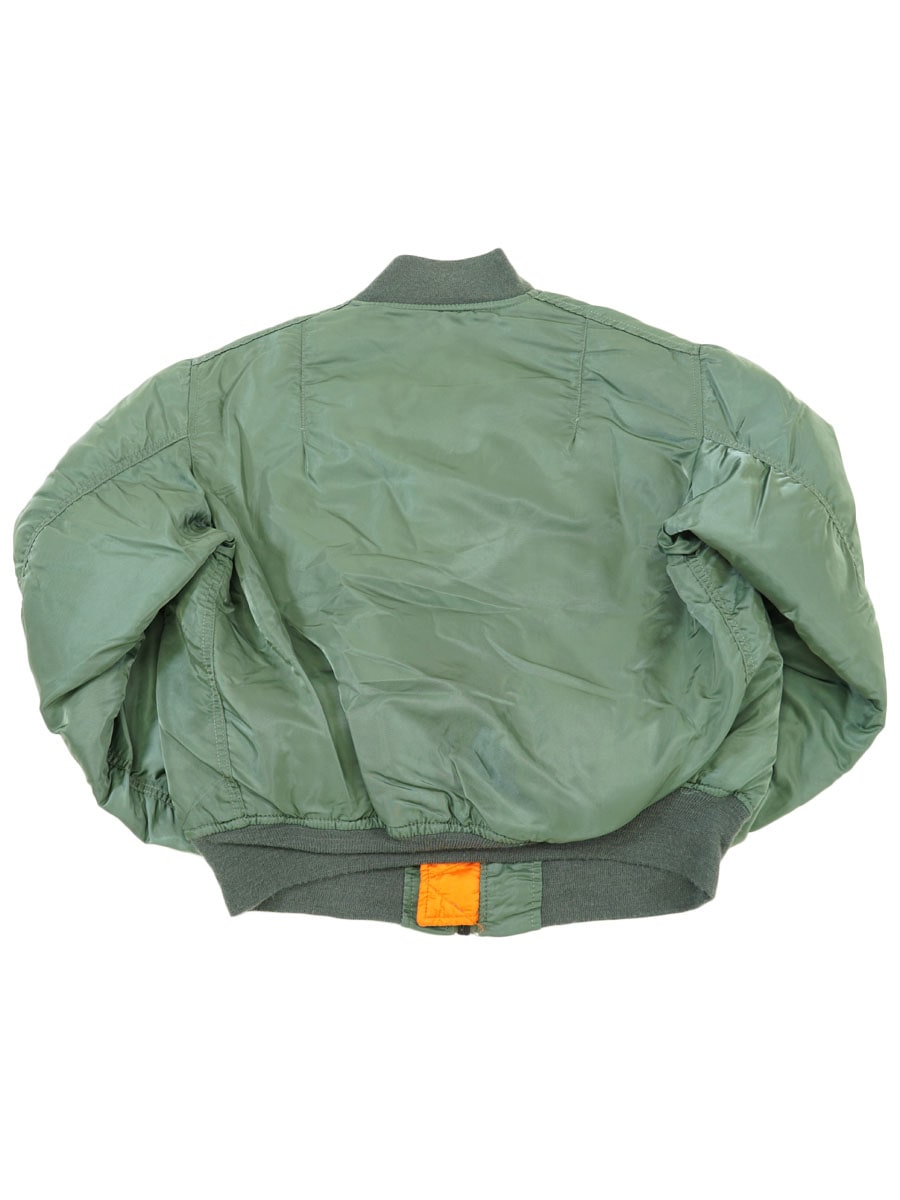 美品　BRANDED MA-1 フライトジャケット　USA 検　alpha USA製 ALPHA INDUSTRIES MA-1 MIL-J-82790J フライトジャケット
