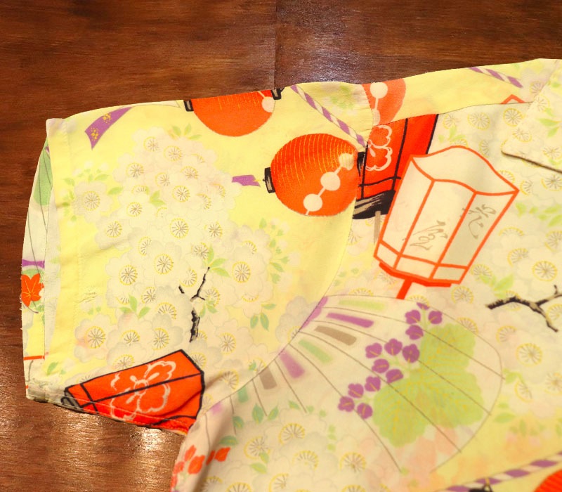 1950s HAWAIIAN SHIRT , Size Ｍ