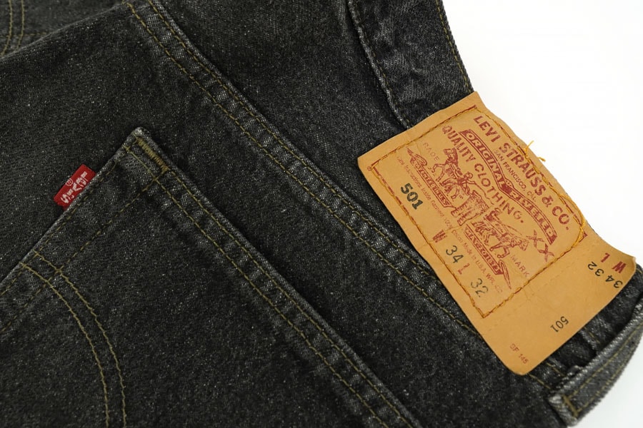 90'S LEVI'S 501 BLACK JEANS (SIZE. W34 L32) MADE IN USA | NEW ITEM