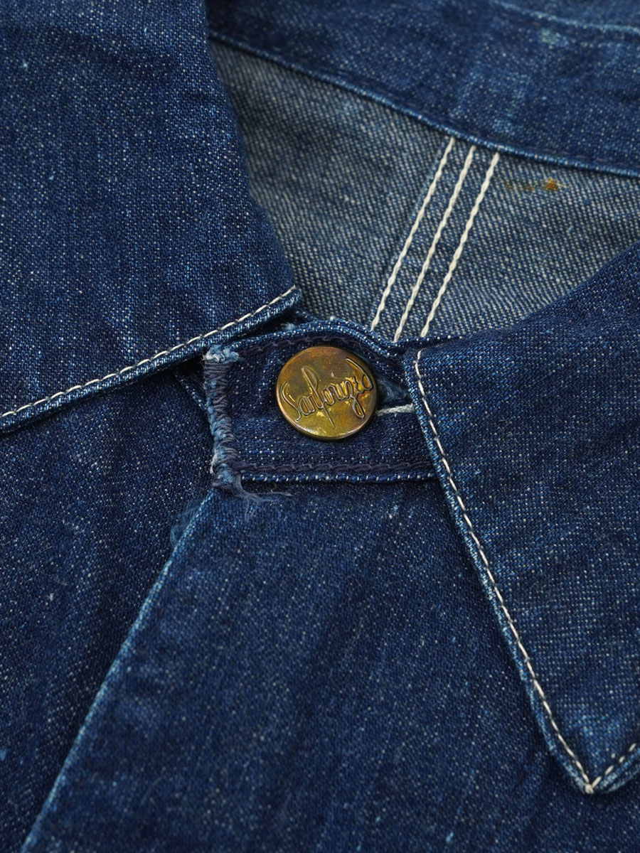 60's BLUE BELL デニムカバーオール 濃紺 実寸(38位) | NEW ITEM