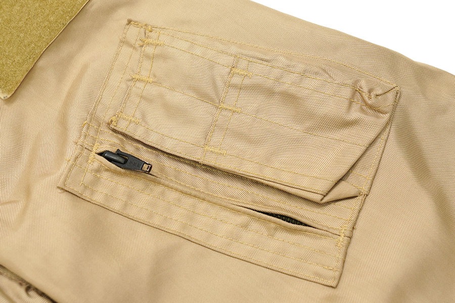 10's U.S AIR FORCE CWU-36/P フライトジャケット デザート 表記(LARGE) 稀少