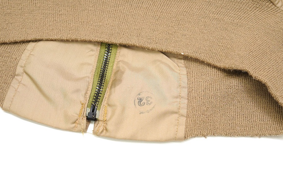 10's U.S AIR FORCE CWU-36/P フライトジャケット デザート 表記(LARGE) 稀少