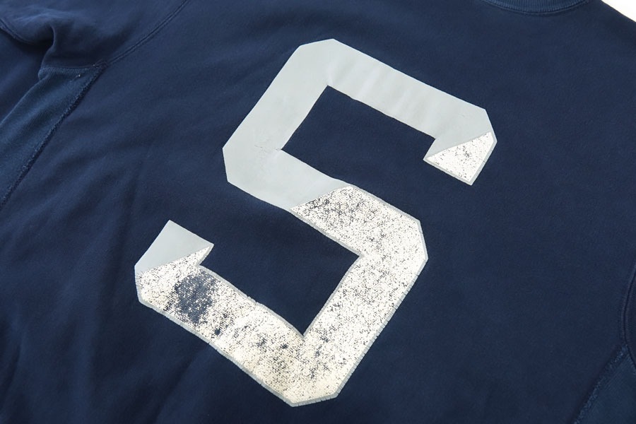 90's 刺繍タグ チャンピオンRW ''SPRING FIELD ATHLETICS'' 両面プリント 表記(L) USA製 リブ2トーン