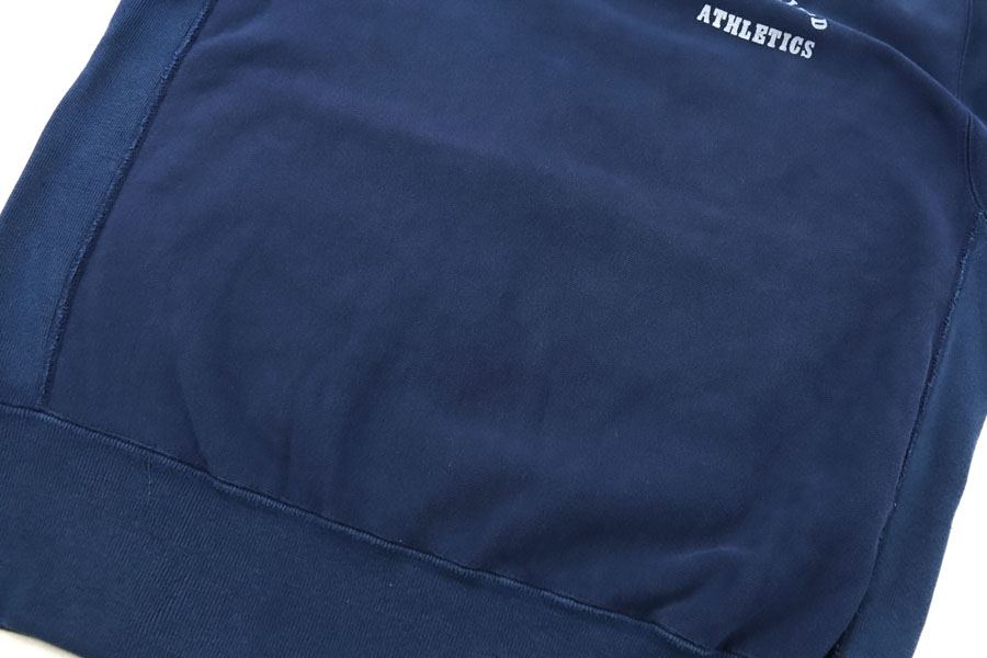 90's 刺繍タグ チャンピオンRW ''SPRING FIELD ATHLETICS'' 両面プリント 表記(L) USA製 リブ2トーン