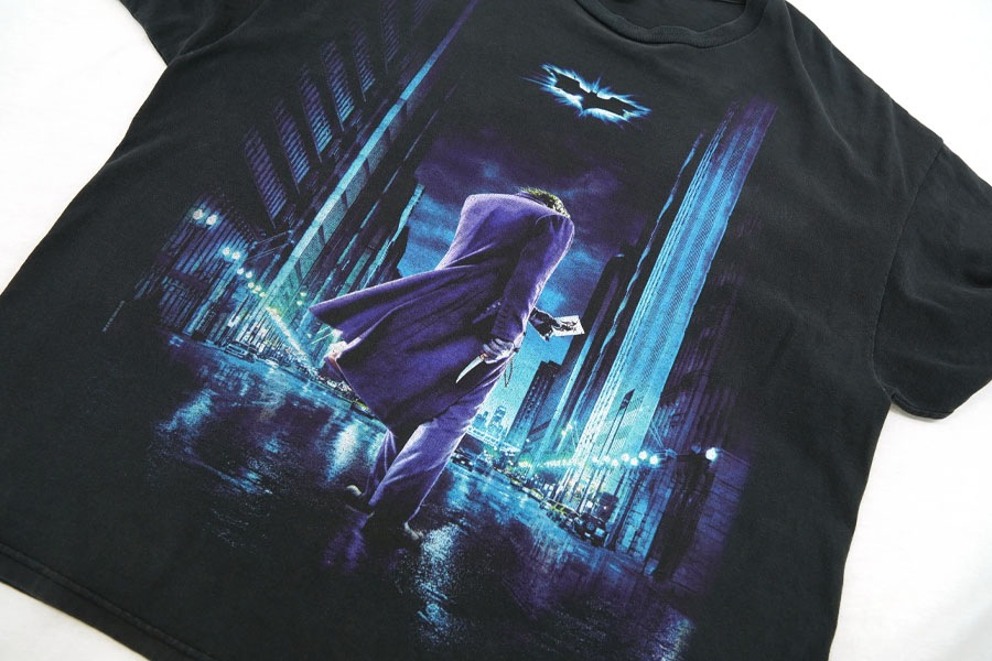 ビンテージ バットマン ダークナイト DELTA ムービー 映画 Tシャツ 半袖 バットマン ダークナイト ムービーTシャツ ジョーカー