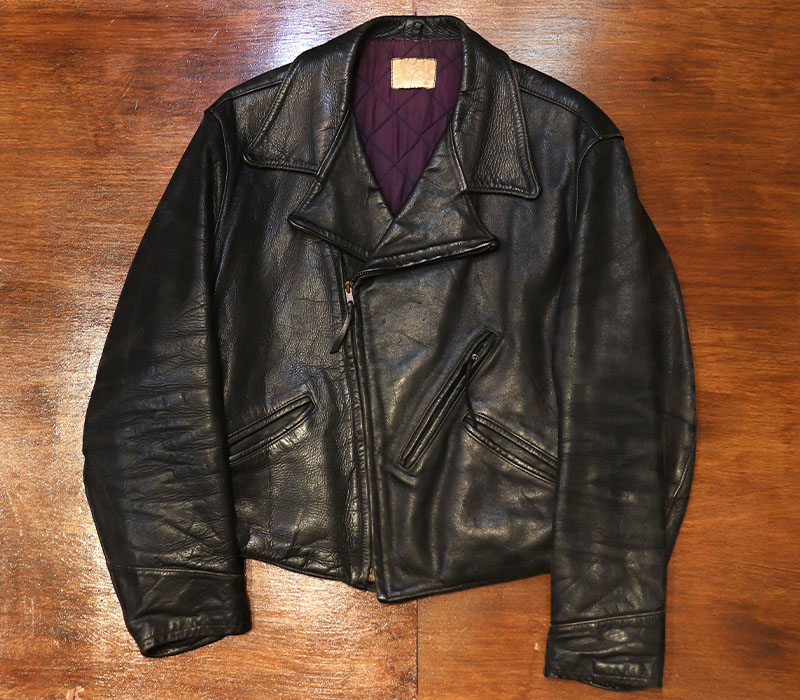 1950s LEATHER JACKET , Size 42 | FAKEα | | BerBerJin WebStore