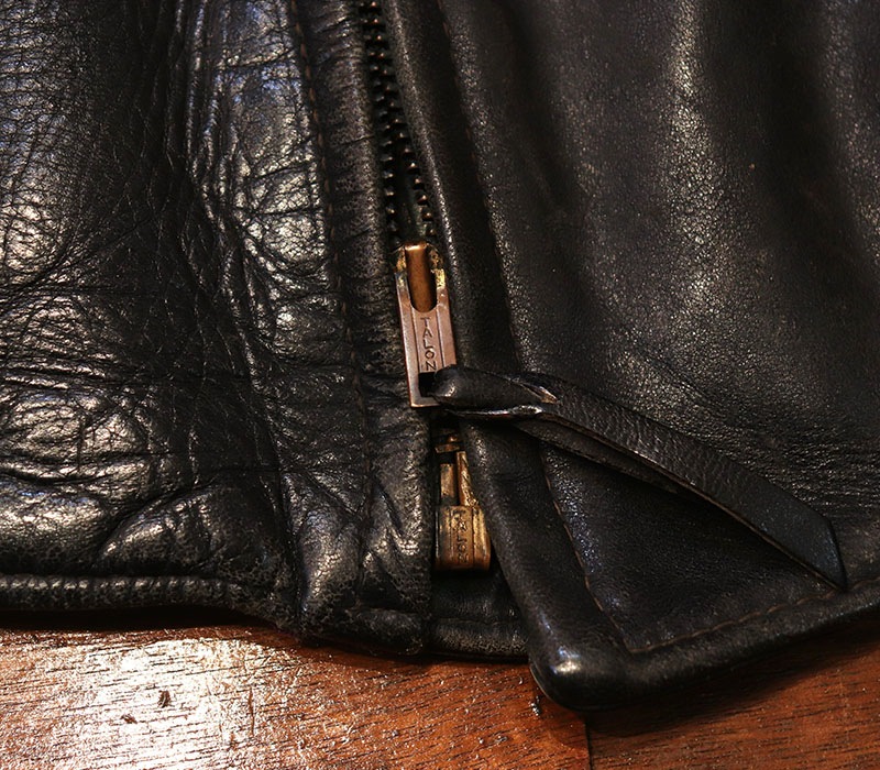 1950s LEATHER JACKET , Size 42