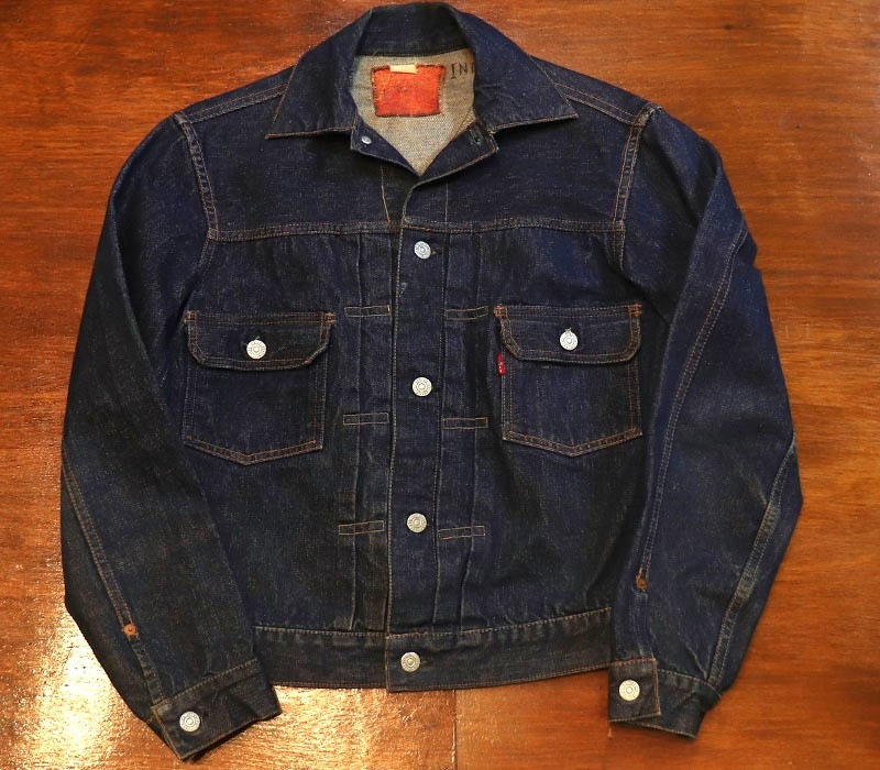 1950s LEVIS 507XX LEATHER , Size 36