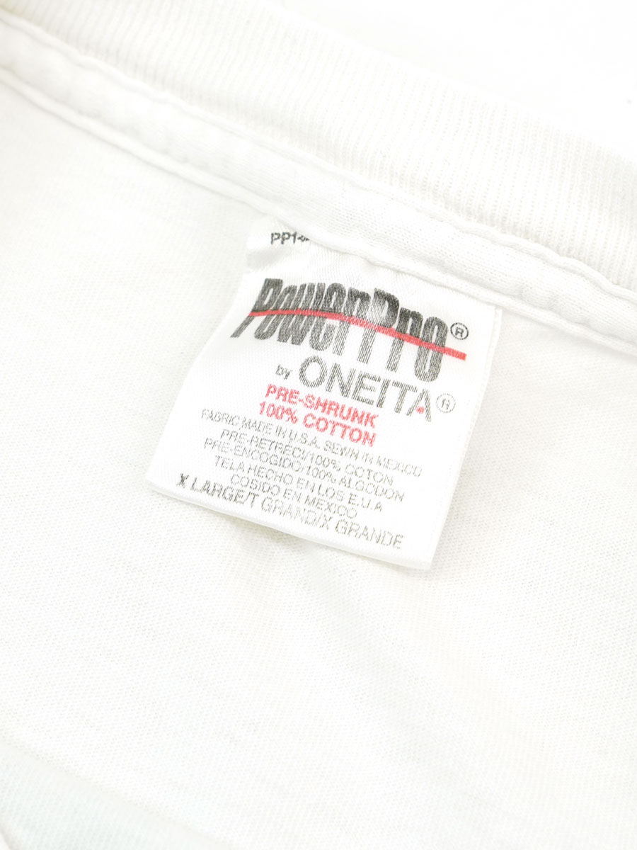90'S ONEITA ''TACO BELL/THE BORDER'S ALIVE THIS HALLOWEEN!'' T SHIRT (SIZE.X LARGE)