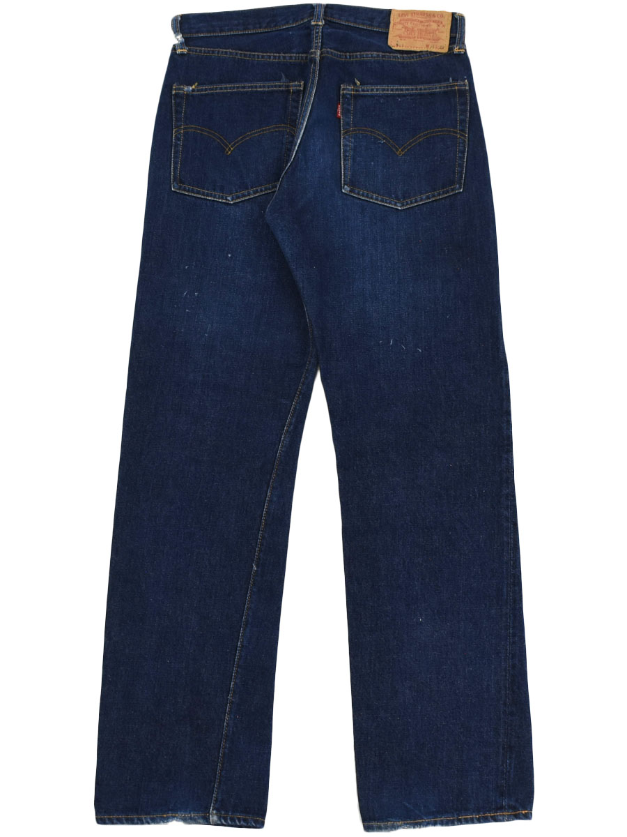 Levi’s / 60s/BIG E/足長R/紺カンヌキ/ストレートパンツ/実寸約84cm/デニム/IDG/501 60's Levi's 501 BIG-E Aタイプ デニムパンツ 濃紺 表記(31x33) | NEW