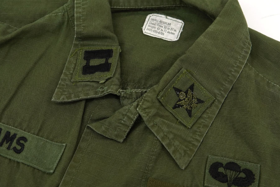 '70 U.S.ARMY FATIGUE JACKET 4TH (SIZE.SMALL-REGULAR)