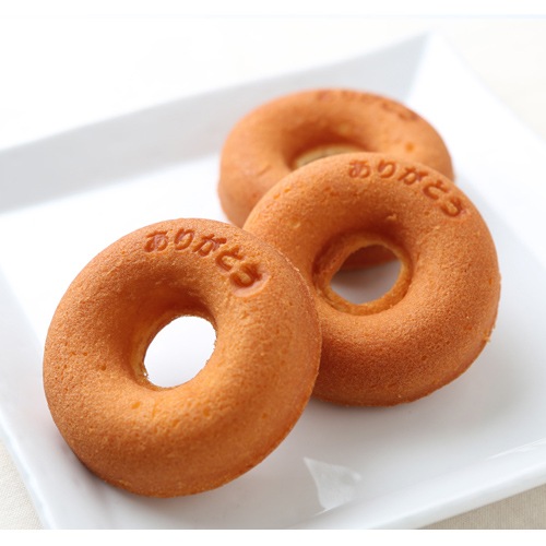 おまとめ買い】「ありがとう」ドーナツ（50個入り） | メッセージ入り  