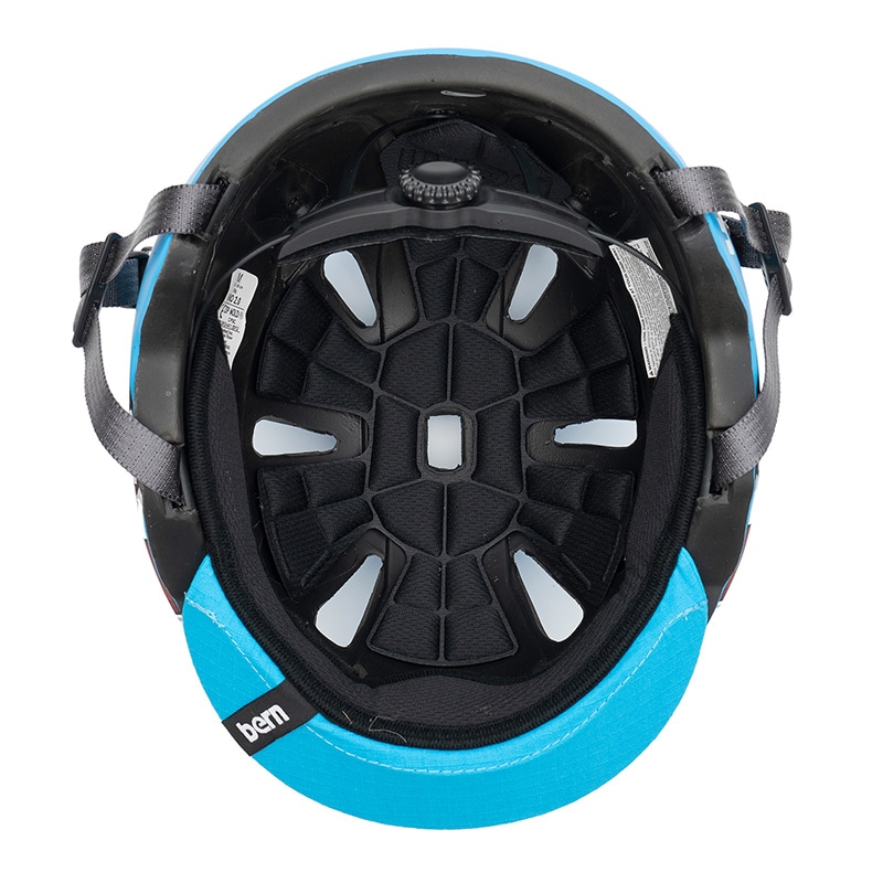 スポーツ用品 bern(バーン) ニーノ NINO マットネイビージグザグ XS/S(48-51.5) BE-VJBMNZV-11 バーン NINO（ニーノ） メタリックスペーススプラット キッズ向け