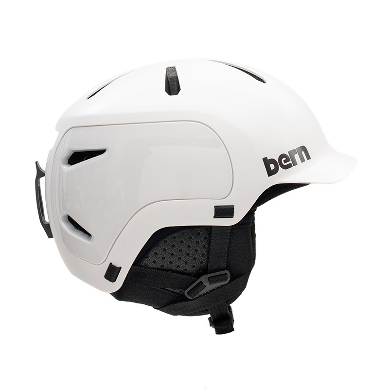 bern ヘルメット ホワイト BERN WATTS (GLOSS WHITE) - BIKE LOOP BMX SHOP