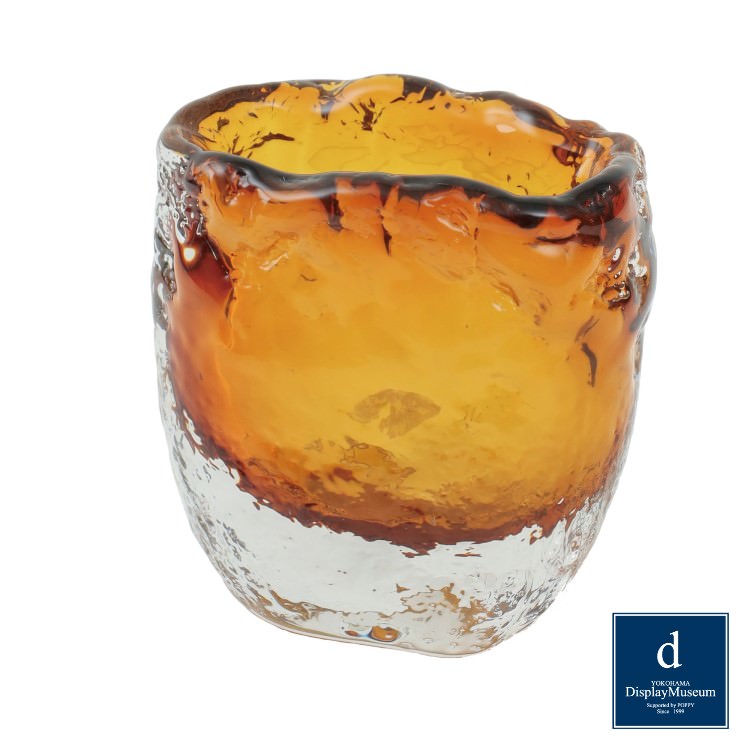 AMBER WIDE VASE S/�ե��١������ִ���ӡò��ͥǥ����ץ쥤�ߥ塼������ PED-0112  ����ƥꥢ����