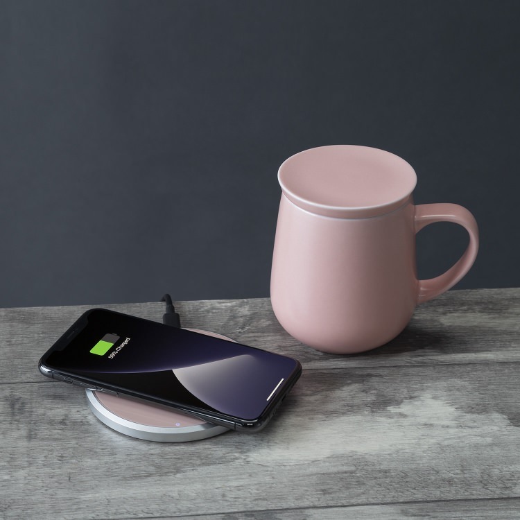 Ui Mug �����ޥ� ���åץ������ԥ󥯡å���եҡ��ƥ��� �磻��쥹Qi�����б� �ݲ� ����ߥå��ޥ� ��Ǯ���������� OHOM Cupcake Pink