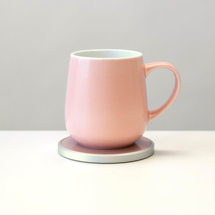Ui Mug �����ޥ� ���åץ������ԥ󥯡å���եҡ��ƥ��� �磻��쥹Qi�����б� �ݲ� ����ߥå��ޥ� ��Ǯ���������� OHOM Cupcake Pink