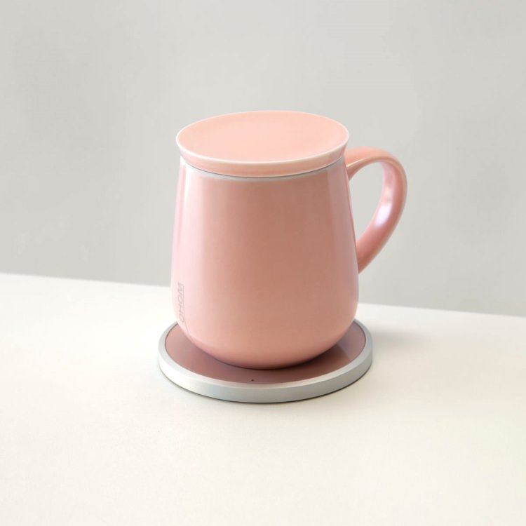 Ui Mug �����ޥ� ���åץ������ԥ󥯡å���եҡ��ƥ��� �磻��쥹Qi�����б� �ݲ� ����ߥå��ޥ� ��Ǯ���������� OHOM Cupcake Pink