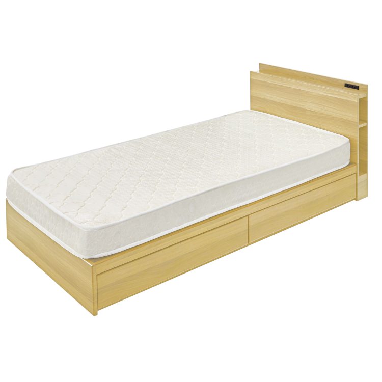 �����Ф��դ��٥åɡ���ë AZUMAYA W99��D207��H75��SH24cm �緿M ��Ω �ǥ�����ե��˥��㡼 ����ƥꥢ �ȶ�