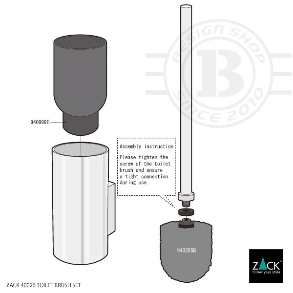 ZACK 40026 LINEA �ɥ���ZACK���������ǥ�����Υȥ���֥饷 ���դ������� DIY MP [�߸�ͭ��]