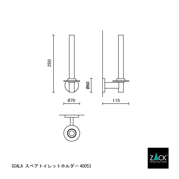 ZACK 40053 SCALA ɥZACKǥΥڥȥåȥڡѡۥ ͽ դ DIY MP []