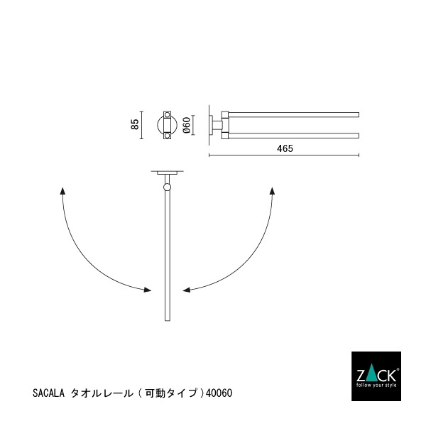 ZACK 40060 SCALA �ɥ���ZACK���������ǥ�����Υ�����ۥ����(��ư������) ���դ������� DIY MP [�߸�ͭ��]