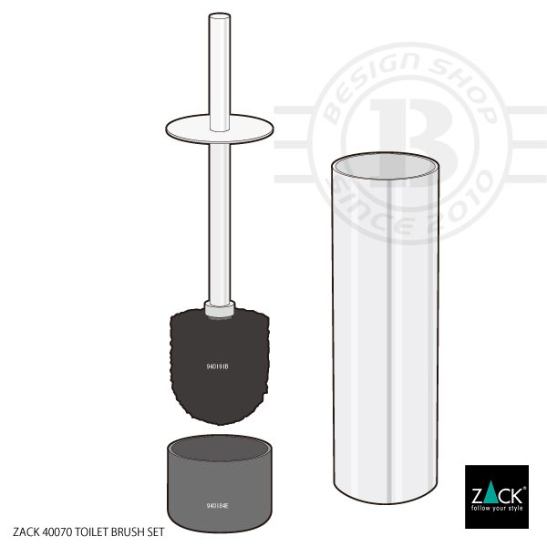 [����] ZACK 40070 CYLINDRO �ɥ���ZACK���������ǥ�����Υȥ���֥饷���å�