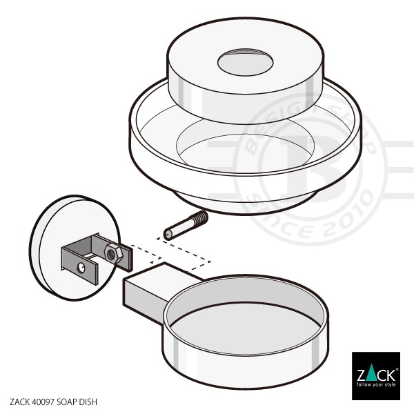 ZACK 40097 SCALA �ɥ���ZACK���������ǥ�����Υ����ץǥ��å���(�����ץȥ쥤) ���դ������� DIY MP [�߸�ͭ��]