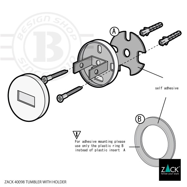 ZACK 40098 SCALA ɥZACKǥΥ֥顼ȥۥΥå դ DIY MP [߸ͭ]