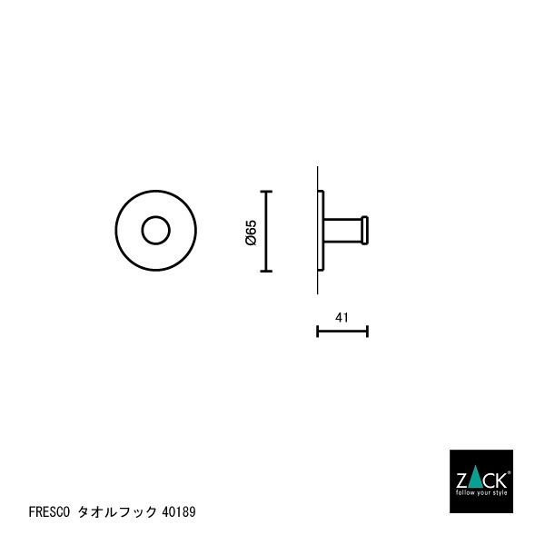 [] ZACK 40189 FRESCO ɥZACKǥΥեå