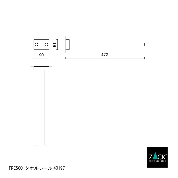 [����] ZACK 40197 FRESCO �ɥ���ZACK���������ǥ�����Υ�����졼��