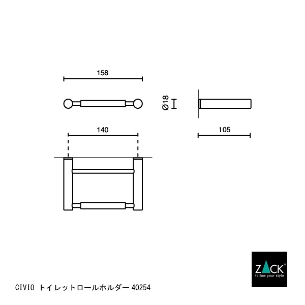 [����] ZACK 40254 CIVIO �ɥ���ZACK���������ǥ�����Υȥ���åȥڡ��ѡ��ۥ����