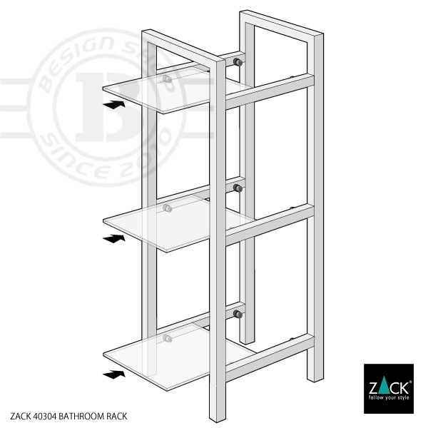 ZACK 40304 CENIUS �ɥ���ZACK���������ǥ�����ΥХ��롼���å�  HL [�߸�ͭ��]